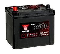 YUASA Car Battery YBX3014 12V 60Ah 500A 4 Years Warranty T1 Starter SMF