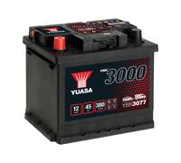 Yuasa YBX3077 12V 45Ah 380CCA Sealed Maintenance Free High Performance Car Battery