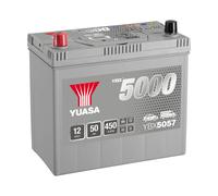 Yuasa YBX5057 SMF Battery 450 CCA 50Ah 4 Year Warranty