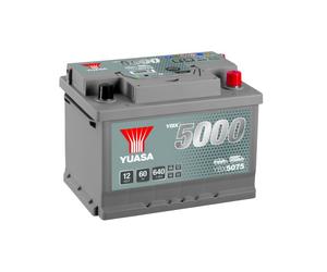 YUASA Car Battery YBX5075 12V 60Ah 640A B13 B14 LB2 T1 Fits LDV Convoy 2.5 D