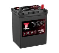 Car Battery YBX3009 Yuasa 009 300A 30Ah 3Yr Warranty 167x127x224 SMF