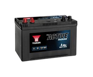 Yuasa M27-90S Marine Battery - Yuasa Active Marine Battery 12V 90Ah 720A