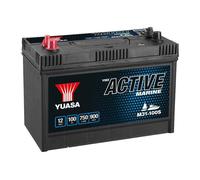 Yuasa Marine Battery - Yuasa M31-100S Active Marine Battery 12V 100Ah 750A