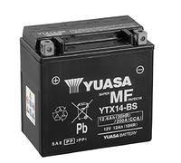 Yuasa Motorcycle Battery YTX14-BS Maintenance Free 12 V 12 Ah 150 x 87 x 147 mm Compatible with Kawasaki ZZR 1100 1993/1999
