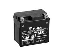 Yuasa Motorcycle Battery YTX5L-BS Maintenance Free 12 V 4 Ah 114 x 71 x 106 mm Compatible with Yamaha WR450F 450 2003