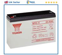 Yuasa NP10-6 6V 10Ah Lead Acid Battery