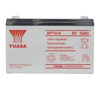 Yuasa NP10-6 NP Battery 6V 10Ah AGM 151x97.5x50mm Maintenance-Free