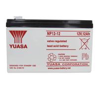 Yuasa NP12-12 NP Series Battery 12V 12Ah Maintenance-Free AGM