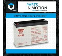 Yuasa NP12-6 Lead Acid Battery 6V 12Ah