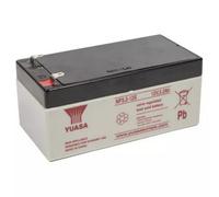 Yuasa Np3.2-12S 12V Faston F1 Rechargeable Sealed Lead Acid Battery, 3.2Ah