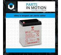 Yuasa NP4-12 12V Lead Acid Battery, UPS Backup Alarm and Emergency Battery (Pack of 1)