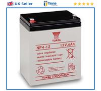 Yuasa NP4-12 Lead-Acid Battery 12V 4Ah VRLA UPS Backup Alarm Pack of 1