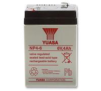 YUASA NP4-6 BATTERY LEAD-ACID 6V 4AH [1] Pro-Series (Epitome Verified)