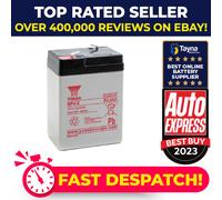 Peg Perego Ducati 1098 Cycle 6V 4Ah Ride-On Toys Replacement Yuasa AGM Battery
