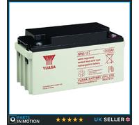 Yuasa NP65-12 Valve Regulated Lead Acid (VRLA) Battery 12V 65Ah