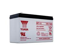 Yuasa NP7-12 7Ah 12V AGM VRLA Battery - (F1 4.8mm)