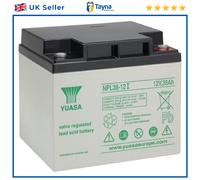 Yuasa NPL38-12 - NPL-Series - Valve Regulated Lead Acid Battery 12V 38Ah