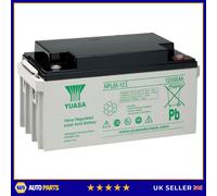 Yuasa NPL65-12 - NPL-Series - Valve Regulated Lead Acid Battery 12V 65Ah