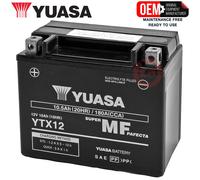 Yuasa YTX12 (WC) 12V Factory Activated MF VRLA Battery