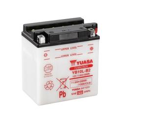 YUASA YB10L-B2 Battery without acid pack, size 135 mm