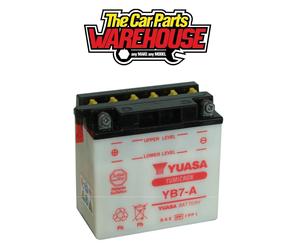 Yuasa YB7-A Motorcycle ATV Quad Buggy Battery FREE POST