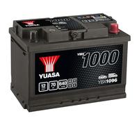 Yuasa YBX1096 12V 70Ah 640CCA Sealed Maintenance Free Car Battery | High Performance, 640 CCA, Reliable & Durable, Efficient Power Supply
