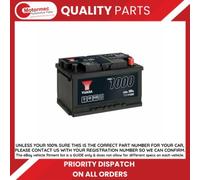 YUASA YBX1100 Starter battery 12 V 65 Ah 540 A (EN)