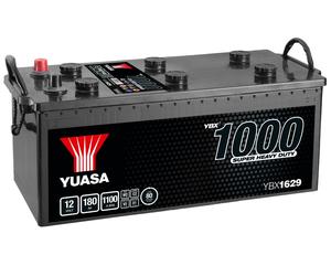 Yuasa YBX1629 Starter Battery 180Ah 1400A CCA B00 Hold Down 12V T1 Terminal