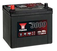 Yuasa YBX3014 12V 60Ah 450CCA Sealed Maintenance Free High Performance Car Battery