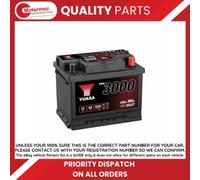 Car Battery YBX3027 Yuasa Genuine Top Quality Guaranteed New
