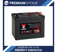 Yuasa YBX3030 12V 72Ah 630CCA Sealed Maintenance Free High Performance Car Battery