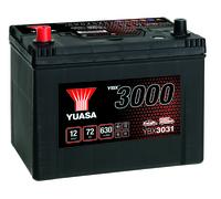 Yuasa YBX3031 - 3031 SMF Car Battery - 4 Year Warranty