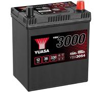 Yuasa YBX3054 12V 36Ah 330CCA Sealed Maintenance Free High Performance Car Batt