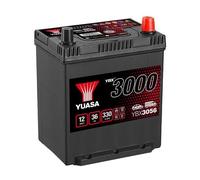 Car Battery YBX3056 Yuasa 054H 330A 36Ah 3Yr Warranty 187x135x227 SMF