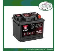 Yuasa YBX3063 SMF Battery 440 CCA 45Ah 3 Year Warranty