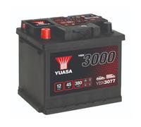 Yuasa YBX3077 - 3077 SMF Car Battery - 4 Year Warranty