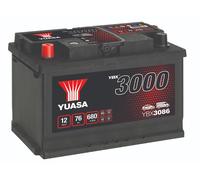 Yuasa YBX3086 - 3086 SMF Car Battery - 4 Year Warranty