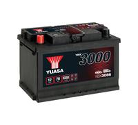 Yuasa YBX3086 Car Battery - 086 Yuasa 12v 76Ah 680A SMF Battery