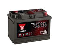 Yuasa YBX3096 SMF Battery EU DIN