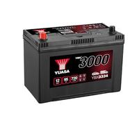 Yuasa YBX3334 12V 95Ah 720A Sealed Maintenance Free Car Battery | Up to 30,000 Engine Starts, Suited for Standard Power Demands, Fully Charged & Ready to Fit