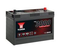 Yuasa YBX3642 - 3642 3000 Series Super HD Commercial Battery - 4 Year Warranty