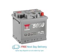 Yuasa YBX5012 SMF Battery 500 CCA 54Ah 4 Year Warranty