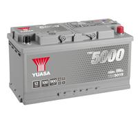 Yuasa YBX5019 Silver High Performance SMF Battery EU DIN 12V 100Ah HSB019