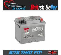 Yuasa YBX5027 Silver High Performance SMF Battery - 12V 65Ah 640CCA - 5Yr War...