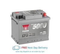 Yuasa YBX5027 SMF Battery 640 CCA 65Ah 4 Year Warranty