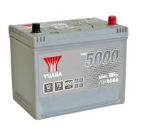 Yuasa YBX5068 12V 75Ah 640CCA Silver Sealed Maintenance Free High Performance Battery