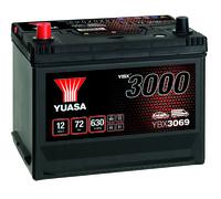 Yuasa YBX5069 - 5069 Silver High Performance SMF Car Battery - 5 Year Warranty