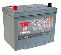 Yuasa Car Battery - 069 Yuasa YBX5069 12V 75Ah 650A Silver High Performance Batt