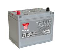 Yuasa YBX5069 Car Battery - 069 Yuasa 12V 75Ah 650A Silver High Performance Batt