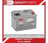 Yuasa YBX5075 12V 60Ah 620CCA Silver Sealed Maintenance Free High Performance Car Battery